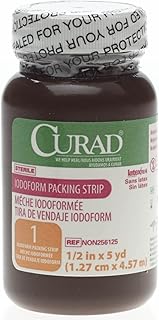 Medline Gauze Packing Stri P Iodoform Sterile, 1/2 Inch x 5yd