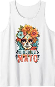 Cinco De Mayo Mexican Women Girls Fiesta Squad 5 De Mayo Tank Top
