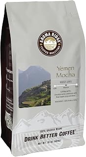 Aroma Ridge Yemen Coffee, 1 lb Whole Bean FlavorSeal Bag | Medium Roast | Single Origin