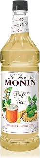 Monin Ginger Beer Syrup, 1 Liter -- 4 per case.