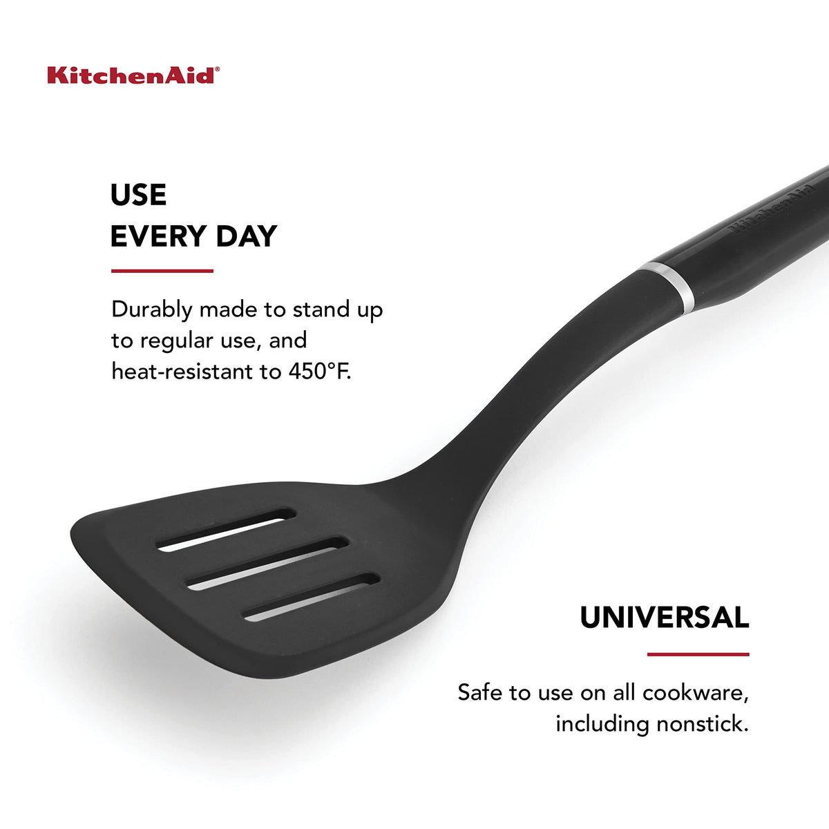 KitchenAid Black / 13.66-Inch / Turner Spatulas