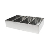 Cutlery Box by Thunder Group – Stainless Steel, Silver, Model SLSCB04