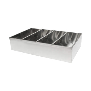 Cutlery Box by Thunder Group – Stainless Steel, Silver, Model SLSCB04
