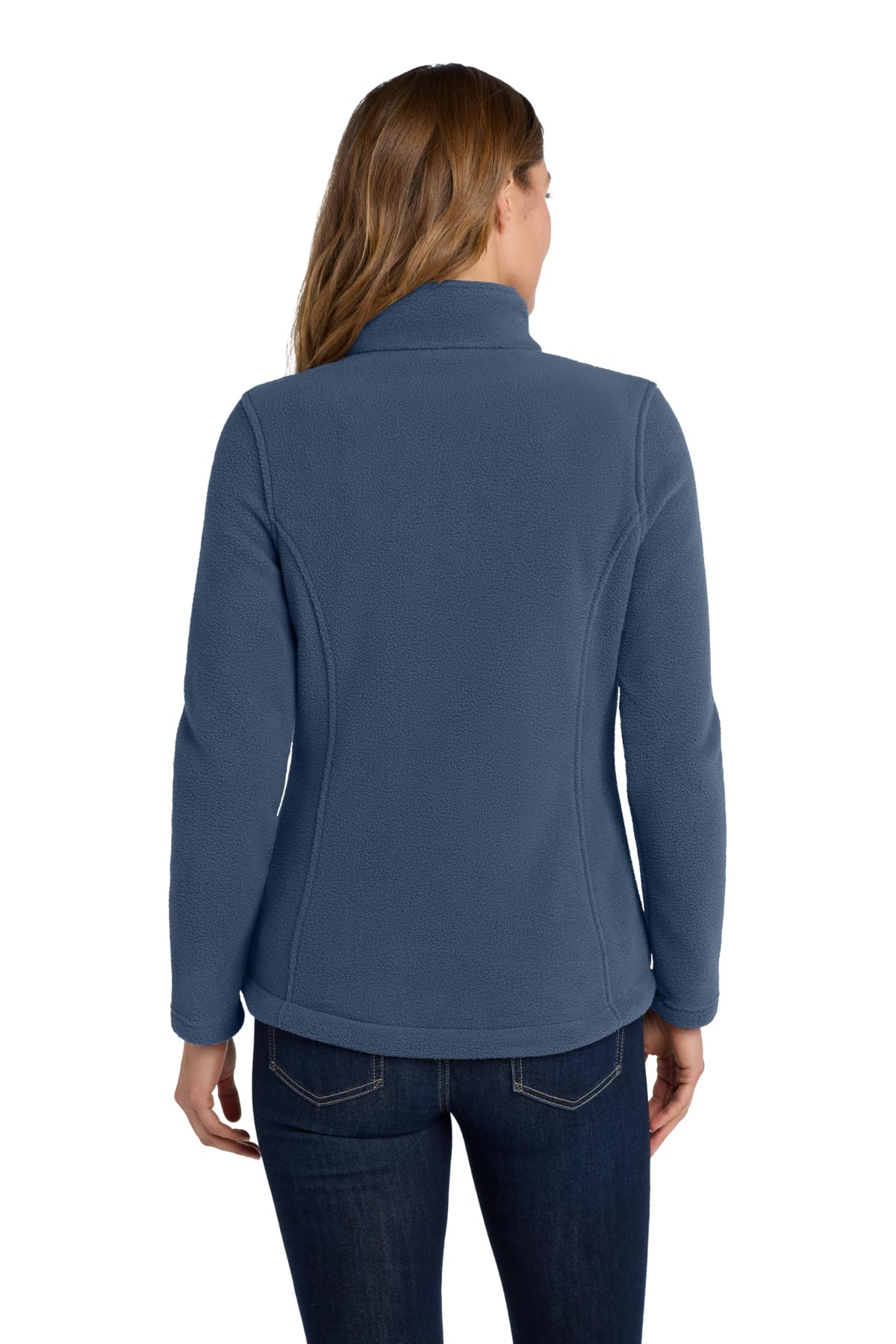 Ladies Fleece Jacket Insignia Blue by Port Authority – 4X-Large, Polyester, Insignia Blue, Model L217