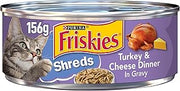 Friskies Shredded Turkey & Cheese Dinner In Gravy 5.5 oz