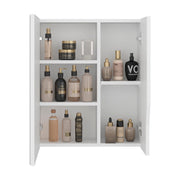 20" Athol Medicine Cabinet by DEPOT E-SHOP – Engineered Wood, White, Model DE-GLB11584