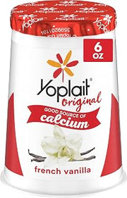 Yoplait Original Low Fat French Vanilla Yogurt Cup, 6 oz