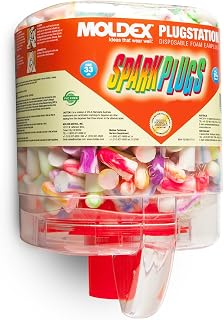Moldex 6644 SPARKPLUGS PLUGSTATION DISP PACK (1500 PER CS)
