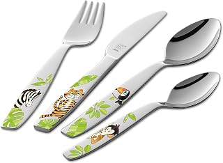 ZWILLING Jungle Children's Cutlery Set of 4 Polished