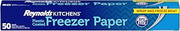 Reynolds Kitchens Plastic-Coated Freezer Paper, Built-In Cutter, 50sq ft