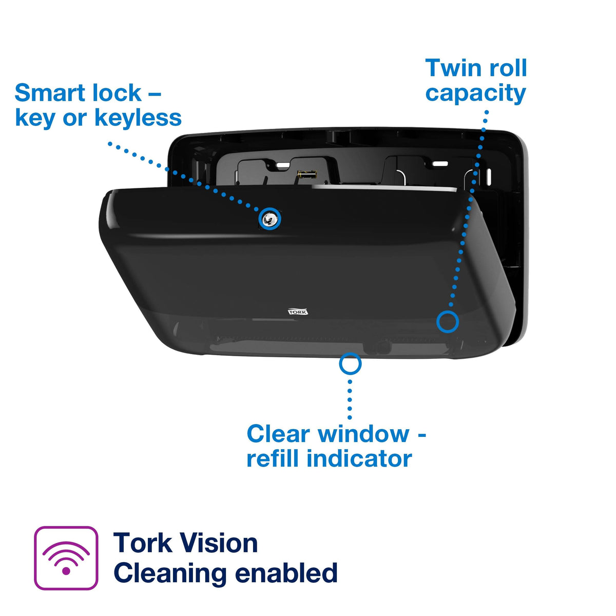 Tork Black / Bundle / 1 Paper & Plastic