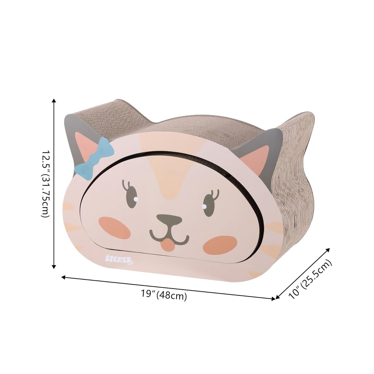 THE LICKER STORE Cream/Peach / 19" / Modern Scratching Pads
