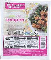 Organic Five Grain Tempeh by Franklin Farms – 8 Ounce (Pack of 12)