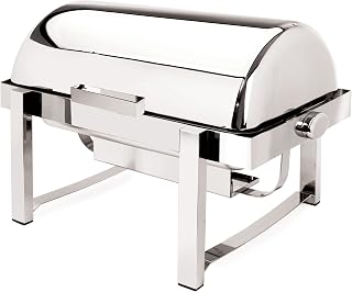 Eastern Tabletop 3144 Pillard P2 8 Quart Rectangular Chafing Dish