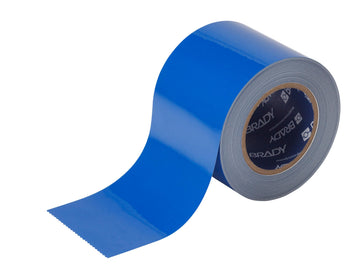 ToughStripe Floor Marking Tape - Blue by Brady – 2.75"L x 2"W x 6"H, Polyester, Blue, Model 104314