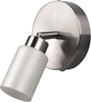 Canarm LTD. ICW359A01BPT9 Margo 1 Bulb Ceiling/Wall Light, Brushed Pewter