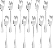 Amefa Atlantic Table Fork, 18/0 Stainless Steel, Mirrored Finish, 7.4 Inch, Set of 12