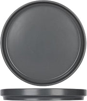 Cosy & Trendy Set of 6 Stoneware Dessert Plates, Grey, Diameter 19.5 cm