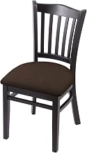 Holland Bar Stool Co. 3120 18" Chair with Black Finish and Rein Coffee Seat