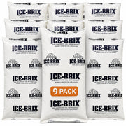 BOX USA 9-Pack Large 10x6 / White / Classic Cold Packs