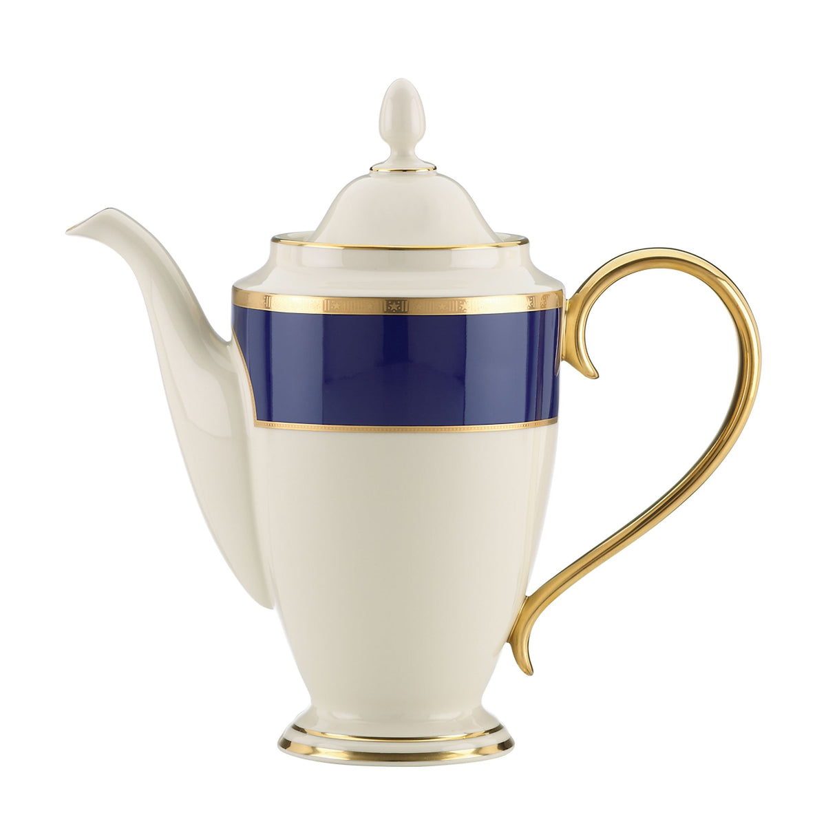 Independence Coffee Pot by Lenox – Coffeepot, 6 cups, Bone China, Ivory, Model 823129