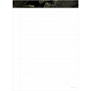Notepad Wide Ruled 8.5" x 10.75" Paper by Mead – 10.75"L x 8.5"W (Pack of 1), West Village, Model WV0056F