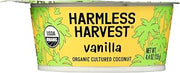 Harmless Harvest Coconut Yogurt Alternative, Vanilla, Organic, Dairy-free, 4.4 Oz