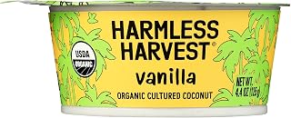 Harmless Harvest Coconut Yogurt Alternative, Vanilla, Organic, Dairy-free, 4.4 Oz