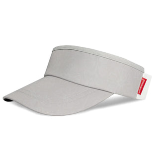 Lightweight Performance Running Sun Visor by Headsweats – One Size, Polyester, Grey/Floral