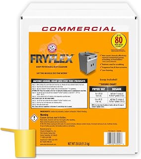 Arm & Hammer Fryflex Deep Fryer Boil Out Cleaner (25 lb.) Bulk Box w/Scoop