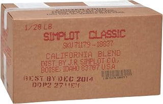 Simplot California Vegetable Blend - 20 lb. package, 1 package each
