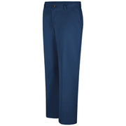 Women's Plain Front Cotton Work Pant by Red Kap – Cotton, Navy, Model PC45NV 20 32