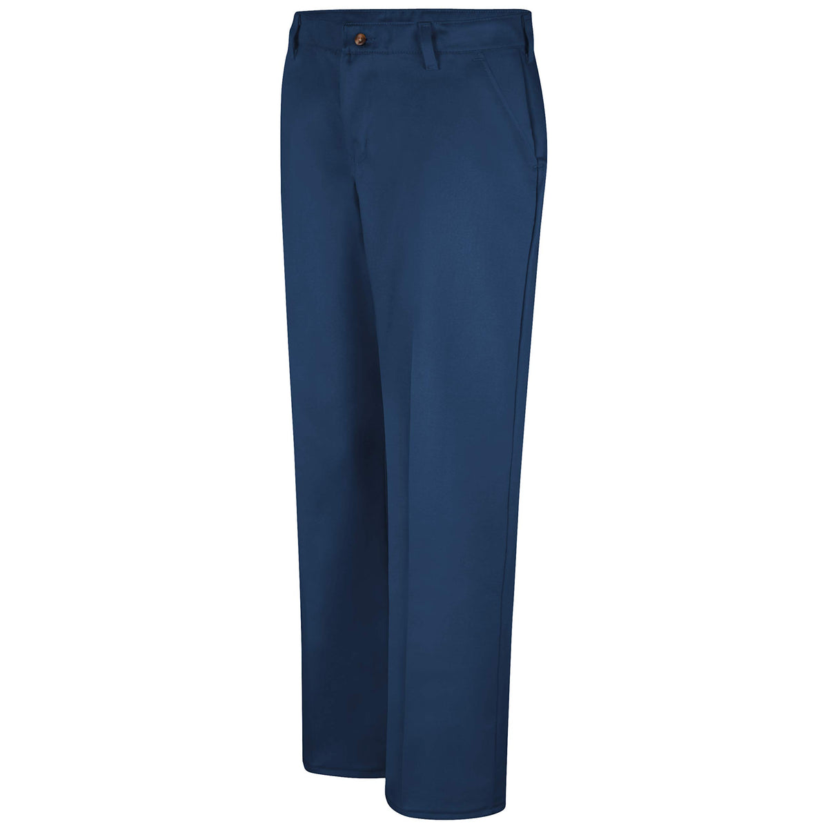 Women's Plain Front Cotton Work Pant by Red Kap – Cotton, Navy, Model PC45NV 20 32