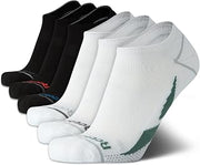 Reebok Mens Low Cut Socks Moisture Wicking Cushioned Athletic Socks, 6 Pack