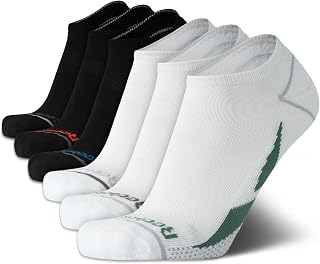 Reebok Mens Low Cut Socks Moisture Wicking Cushioned Athletic Socks, 6 Pack