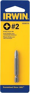 IRWIN Tools 3520111C Power Bit 3P 1-15/16", Fastener Drive