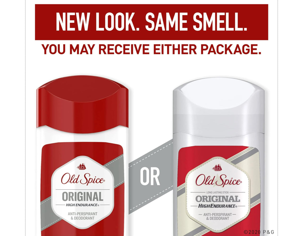 High Endurance Deodorant & Antiperspirant Solid by Old Spice – 3 Ounce (Pack of 11), Pack of 11, Model PPAX1327700