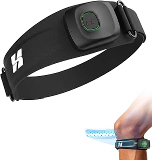 AI Smart Patella Strap Knee Brace, Patellar Tendon Dynamic Support Strap | AI 0-50kPa dynamic compression, 52g, 5 smart modes & fast Type-C charge. Knee pain relief for running, basketball & hiking