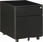 Global Industrial 2 Drawer Pedestal, Low Height
