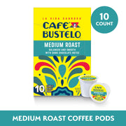 Café Bustelo Medium Roast by Cafe Bustelo – 10 Count (Pack of 1), Model 091514_9821