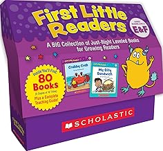 Scholastic First Little Readers, Set of 80 Books, Level E to F