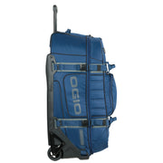 RIG 9800 Wheeled Gear Bag Blue/Gray by OGIO – 34 x 16.5 x 15.25 inches, 123 liters, Nylon, Blue/Gray, Model 801000.06