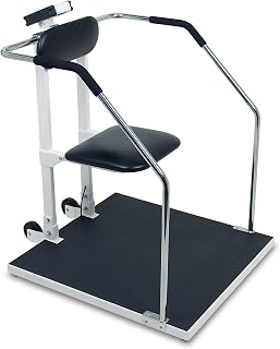 Medline MPH07DB1 Detecto Bariatric Flip Seat Scale
