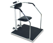 Detecto Bariatric Flip Seat Scale by Medline – Stainless Steel, Model MPH07DB1