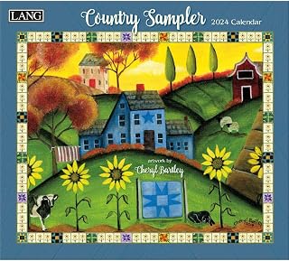 LANG Country Sampler 2024 Wall Calendar (24991001906)