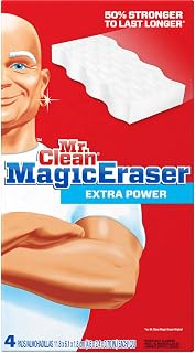 Mr. Clean Magic Eraser Extra Durable, 4 3/5" x 2 2/5", 4/Box