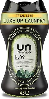 Downy Unstopables Unlimited Collection In-Wash Laundry Scent Booster Beads, No. 09, Fine Fragrance, Long-Lasting Fresh Scent Beads, 4.8 oz