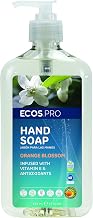 ECOS PRO ECOS Orange Blossom Scent Hand Soap, Plant Derived, 17 Fluid Ounces (Pack of 6)