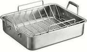 Tramontina 16.5-Inch Stainless Steel Deep Roasting Pan with Rack