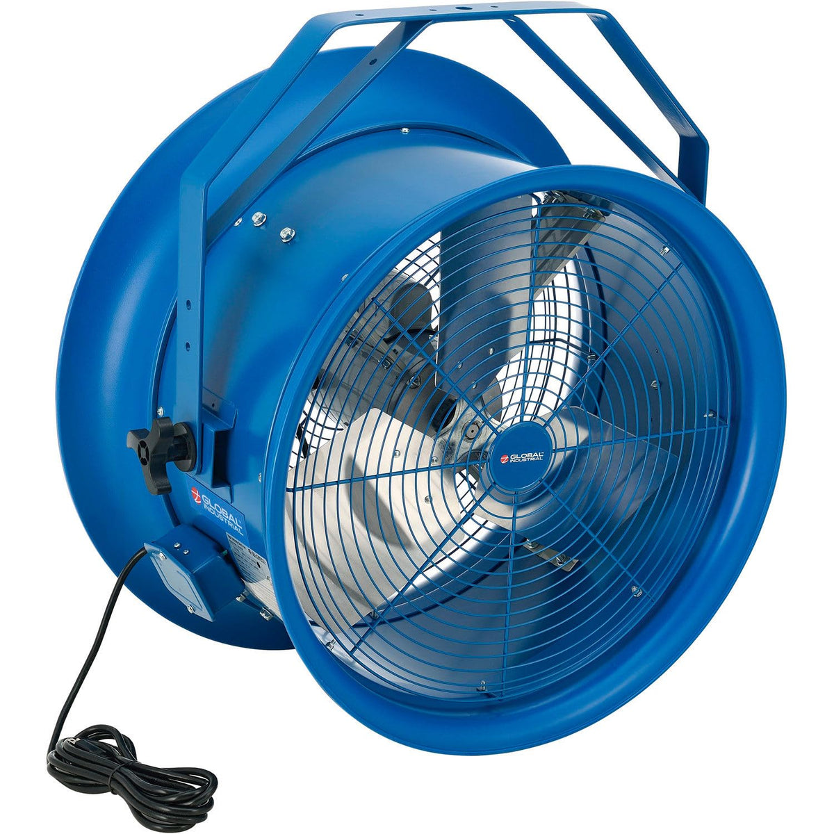 22" High Velocity Fan by Global Industrial – 22" Diameter, Polyethylene, Blue, Model 293148